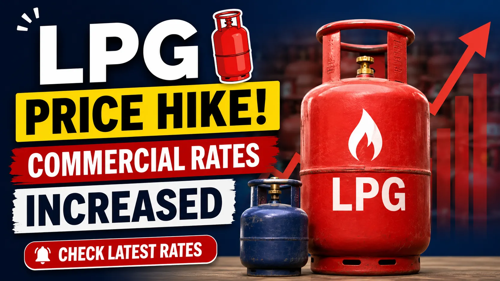 Commercial LPG Prices Increased Again from June 1, Domestic Cylinder Rates Stay Unchanged in Major Cities Commercial LPG Prices Increased Again from June 1, Domestic Cylinder Rates Stay Unchanged in Major Cities
